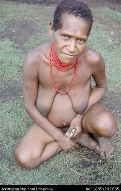 Papuan woman