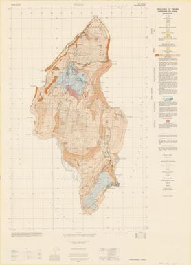 Geology of Tinian, Mariana Islands / prepared under the direction of Engineer, Hq, AFFE/8A, by the 29th Engineer Battalion (Base Topographic) ; geology by David B. Doan, Harold W. Burke, Harold G. May