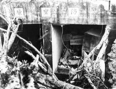 [Japanese Air Raid Shelter]