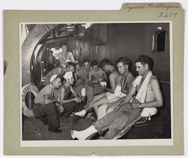 Injured Paratroopers at Noemfoor Island