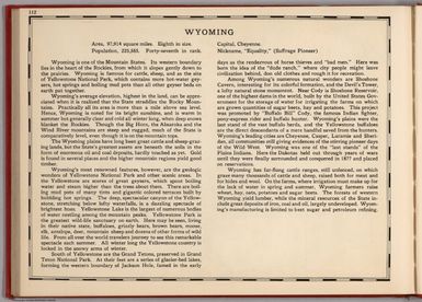 (Text Page) Wyoming.