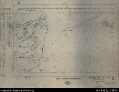 Papua New Guinea, Town of Alotau, Sheet 2, 1:4 000