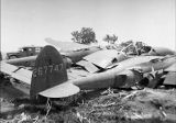 Wrecked P-38, "The Lightning", Guadalcanal, 1940s