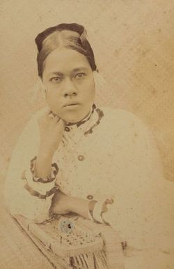 Majuro woman. From the album: Views in the Pacific Islands