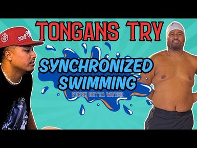 Tongans Try Synchronised Swimming - Will They Flop Or Float? | Fresh Outta Water