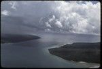 Milne Bay, aerial view of unidentified coastline