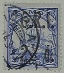 Stamp: Samoan Two and a Half Pence