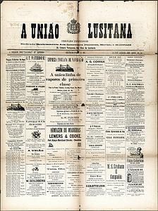 A União Lusitana April 22, 1893
