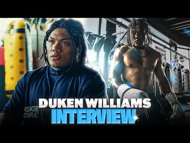 Duken WIlliams Talks Life Growing Up, Going Pro & More | The Duken Williams Interview