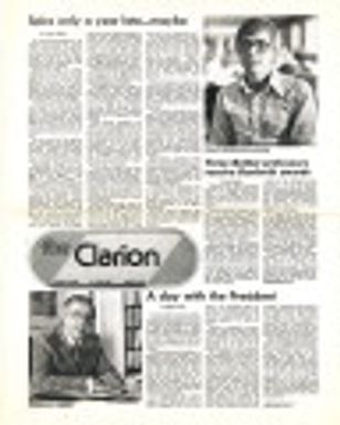 Clarion 1977-04-29 Vol 52 No 22; The Bethel Clarion