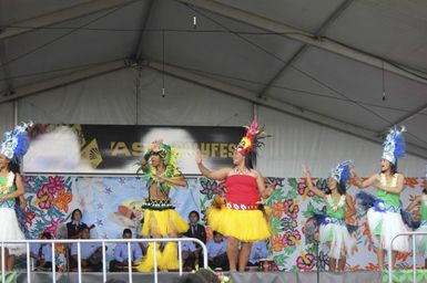 Cook Islands dance performance, ASB Polyfest.