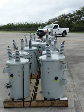 This completes CUC's order of 486 transformers from the Solomon Corporation.