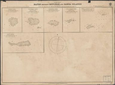 Pacific Ocean - banks between Rotumah and Samoa Islands / engraved by Davies Company