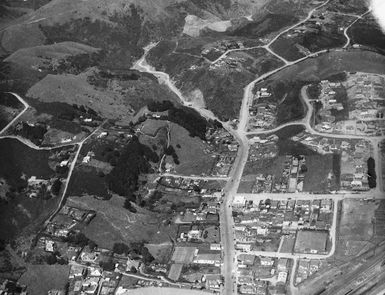 Aerial view of Johnsonville, Wellington