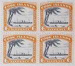 Stamps: Cook Islands Six Pence