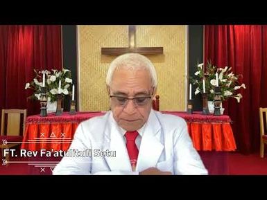 FT. Rev Fa'atulituli Setu - Christmas Message 2021 - Samoa Capital Radio