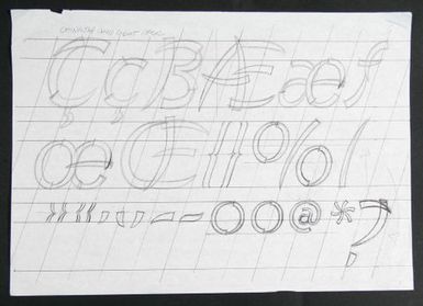 Churchward Chinajap Light Italic Sketch