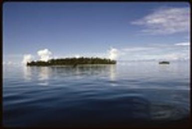 Island and sea landscape