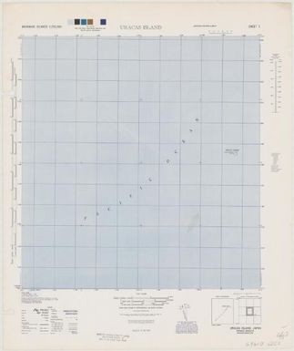 Marianas Islands, 1:250,000: Uracas Island (Sheet 1)