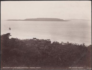 Loh and Tegua, viewed from Toga, Torres Islands, 1906 / J.W. Beattie