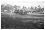 Bringing on, unloading, and laying out the tokonaki or ngāue, i.e. the pigs, kava, food, etc.