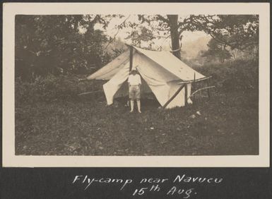 Surveyors' camp near Navucu?, August 1930