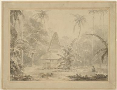 [Pacific island scene] [Arthur William Devis]