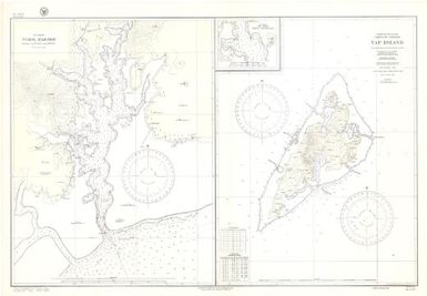 Yap Island, Caroline Islands, North Pacific Ocean : from Japanese surveys between 1917 and 1921 / Hydrographic Office, U.S. Navy