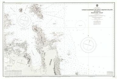 [New Zealand hydrographic charts]: New Zealand. North Island - East Coast. Great Barrier Island to Mayor Island including Hauraki Gulf. (Sheet 3797)