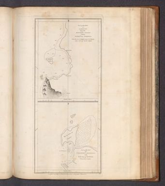 Plan of the Port on Camiguing one of the Babuyanes Islands between Luzon and Formosa. (with) Plan of the Bay of St. Vincente or Palaniguin, at the N.E. End of Luzon.