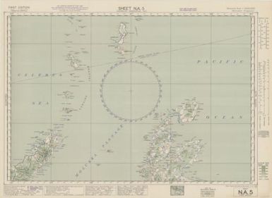 Australian aeronautical map (Sheet NA5)