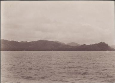 The south-east coast of Florida near Gole, Solomon Islands, 1906 / J.W. Beattie