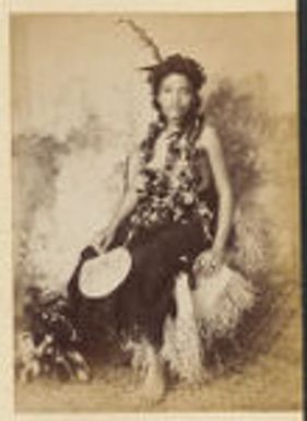 Native girl, Samoa