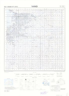 Fiji 1:50,000: Nandi (Sheet Viti Levu 10)