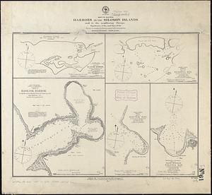 South Pacific, harbors in the Solomon Islands and in the neighboring groups republication of Brit. Admty. chart no. 769