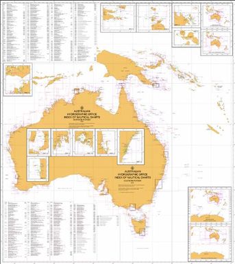 [Australia nautical charts] / Australian Hydrographic Service