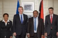 Visit of Andris Piebalgs, Member of the EC, to Papua New Guinea