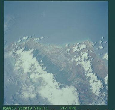 STS111-712-072 - STS-111 - Earth Observation from space taken during Mission STS-111 UF-2.