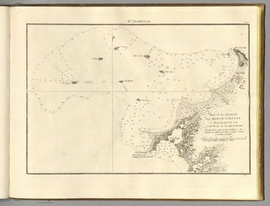 Plano de las Ensendadas de Monte-Cristi y Manzanillo, y del Placer de los siete hermanos.