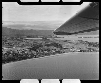 Aerial view of Anse Vata Beach, Noumea, New Caledonia