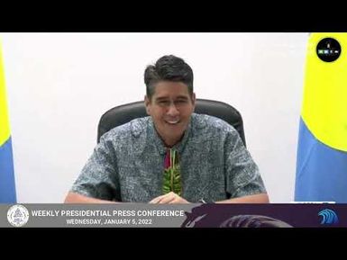 Weekly Presidential Press Conference (01/05/2022)