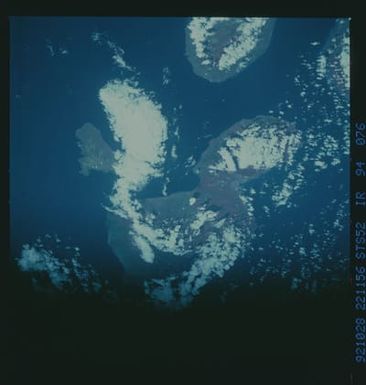 STS052-94-076 - STS-052 - Earth observations from Columbia, Orbiter Vehicle (OV) 102, during STS-52