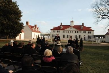 [Assignment: 48-DPA-01-12-09_SOI_K_Mt_Vernon] Visit of Secretary Dirk Kempthorne to Mount Vernon Estate and Gardens, Mount Vernon, Virginia, [for touring and announcement of the U.S. nomination of the George Washington home, along with the Papahanaumokuakea Marine National Monument in Hawaii, for inclusion on the United Nations Educational, Scientific, and Cultural Organization's (UNESCO's) World Heritage List. Joining Secretary Kempthorne for the announcement was James Rees, Executive Director of the Mount Vernon Estate and Gardens.] [48-DPA-01-12-09_SOI_K_Mt_Vernon_IOD_9458.JPG]