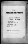 Patrol Reports. West Sepik District, Telefomin, 1958 - 1959