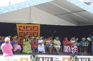 Tahitian performance, Pasifika Festival.