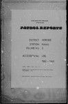 Patrol Reports. Morobe District, Kalalo, 1962 - 1963