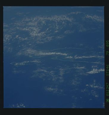 S46-79-095 - STS-046 - Earth observations from the shuttle orbiter Atlantis during STS-46