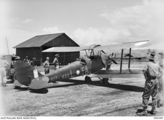 CAPE WOM, WEWAK AREA, NEW GUINEA. 1945-09-14. FOLLOWING HIS FORMAL SURRENDER TO MAJ-GEN H.C.H. ROBERTSON, GOC 6 DIVISION ON 1945-09-13, LT-GEN H. ADACHI, COMMANDER 18 JAPANESE ARMY, WAS REQUIRED TO ..