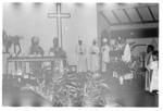 Celebration of the Eucharist at the Roman Catholic Cathedral, Port Vila, by the Cepac Bishop (conference of the Roman Catholic Bishops of the Pacific), after meeting in Vila.