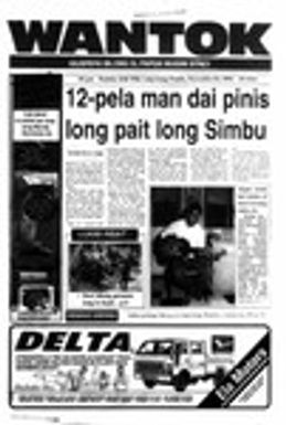 Wantok Niuspepa--Issue No. 1065 (November 24, 1994)